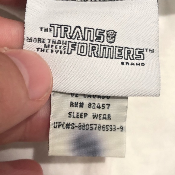 2009 Transformers Autobots Promo Sleep Shirt - Picture 4 of 5